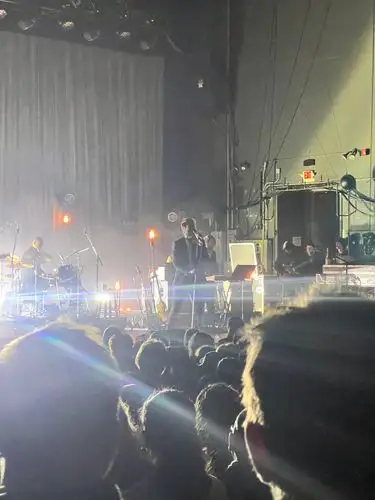 Electric vibes at the show!